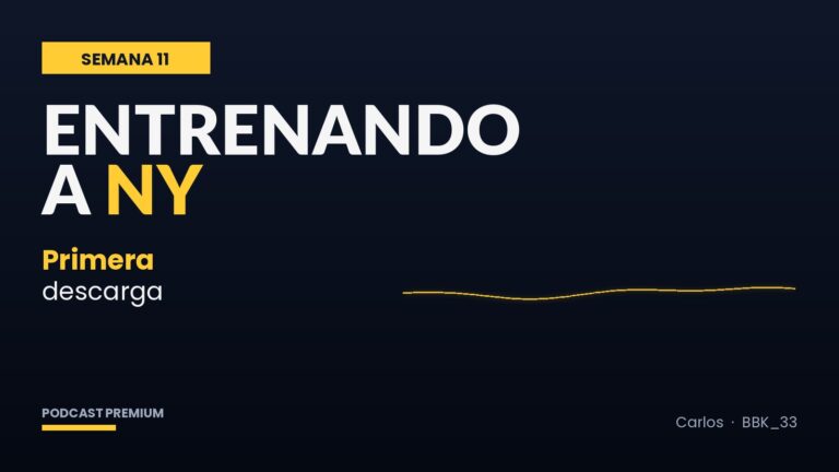 Semana 11: primera descarga